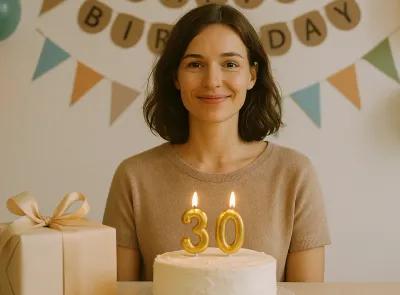 Anaïs is celebrating her 30th birthday tonight... poster1