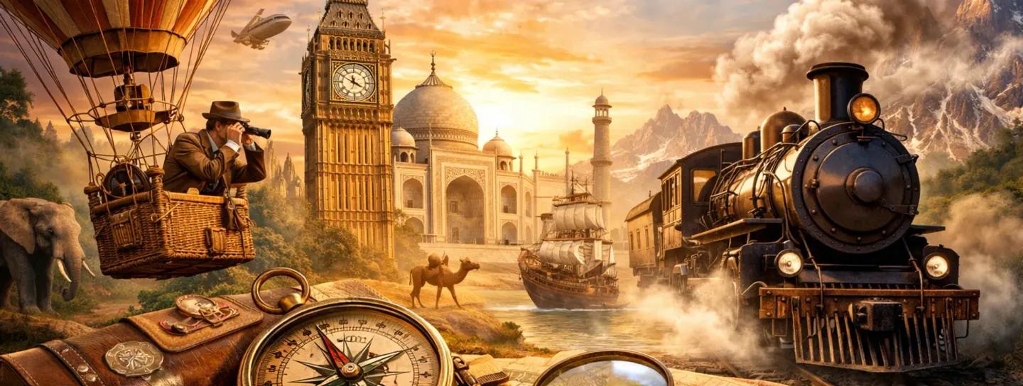 Faites le tour du monde en 80 min !