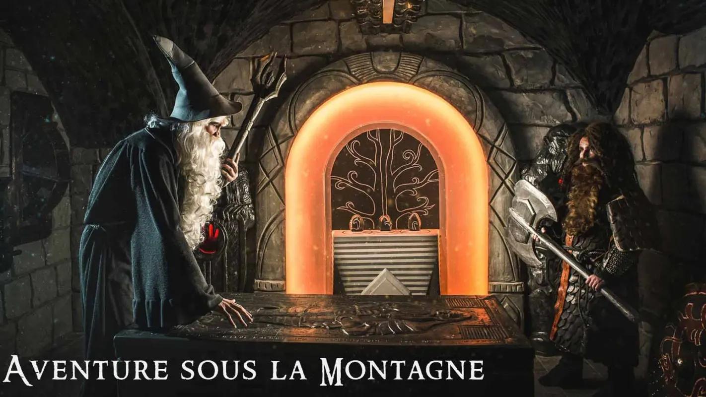 Aventure sous la montagne