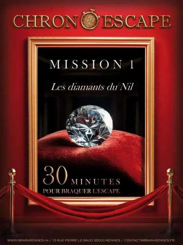 Chrono Escape – Mission 1 – Les diamants du Nil